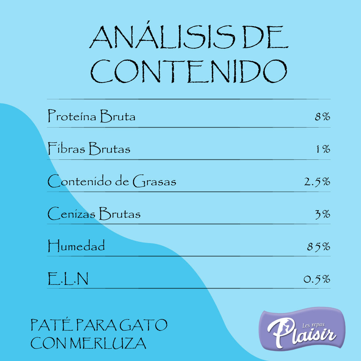 Paté húmedo Gato adulto- Merluza 100 gr