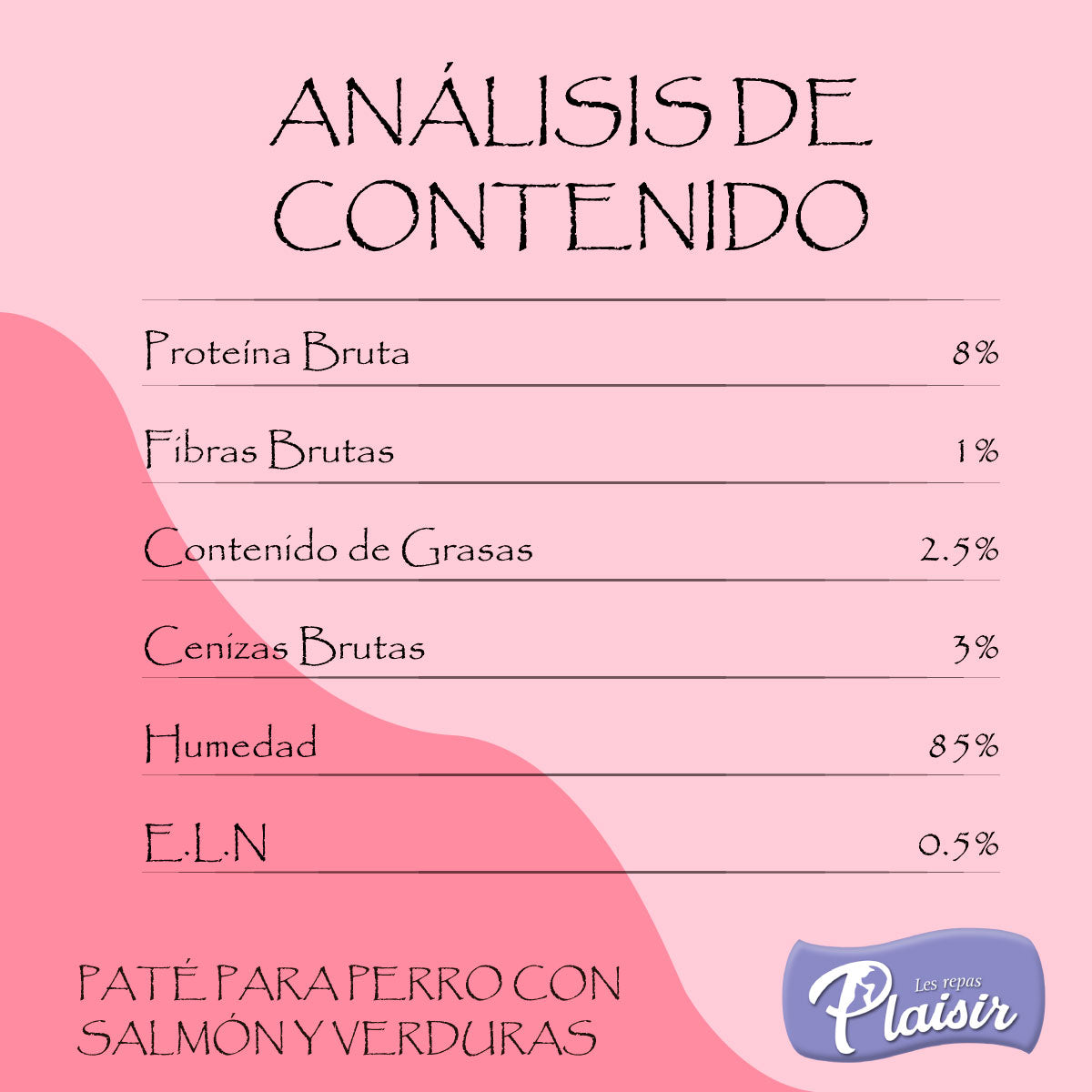 Paté Salmón Verduras Alimento Húmedo Perro 100 gr.
