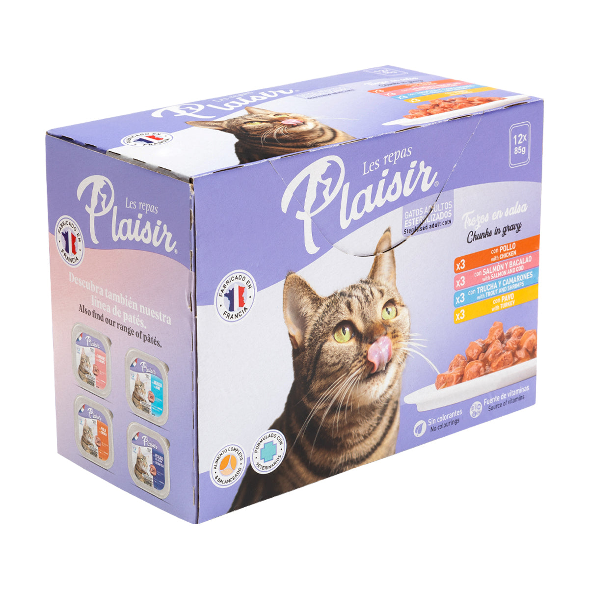 Multipack pouch Trozos de Carne - Gato 4 sabores