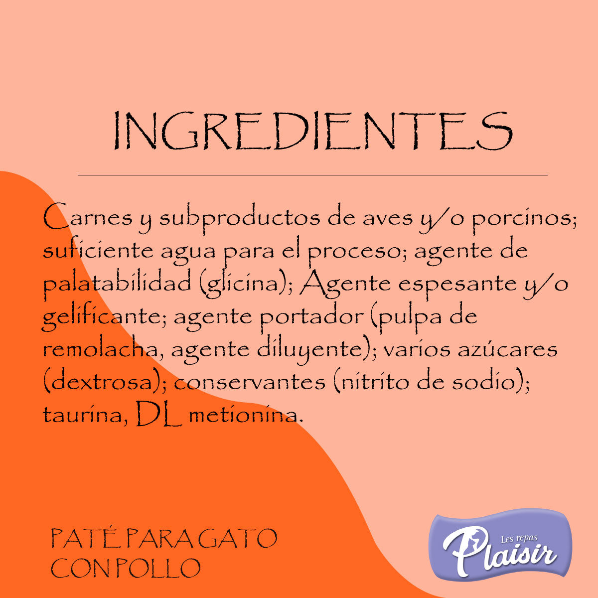 Paté Alimento Húmedo Gato Adulto Pollo 100 gr