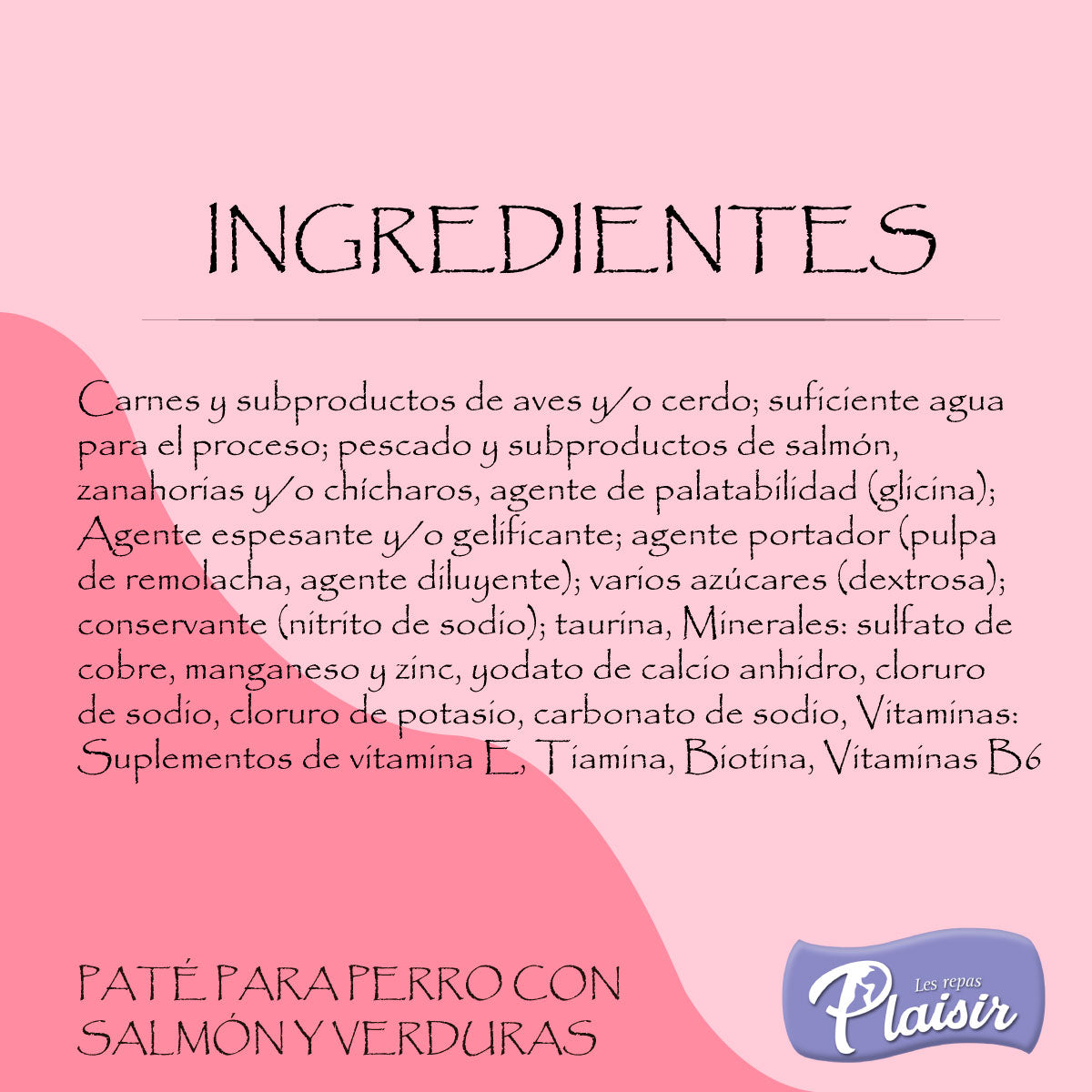 Paté Salmón Verduras Alimento Húmedo Perro 100 gr.