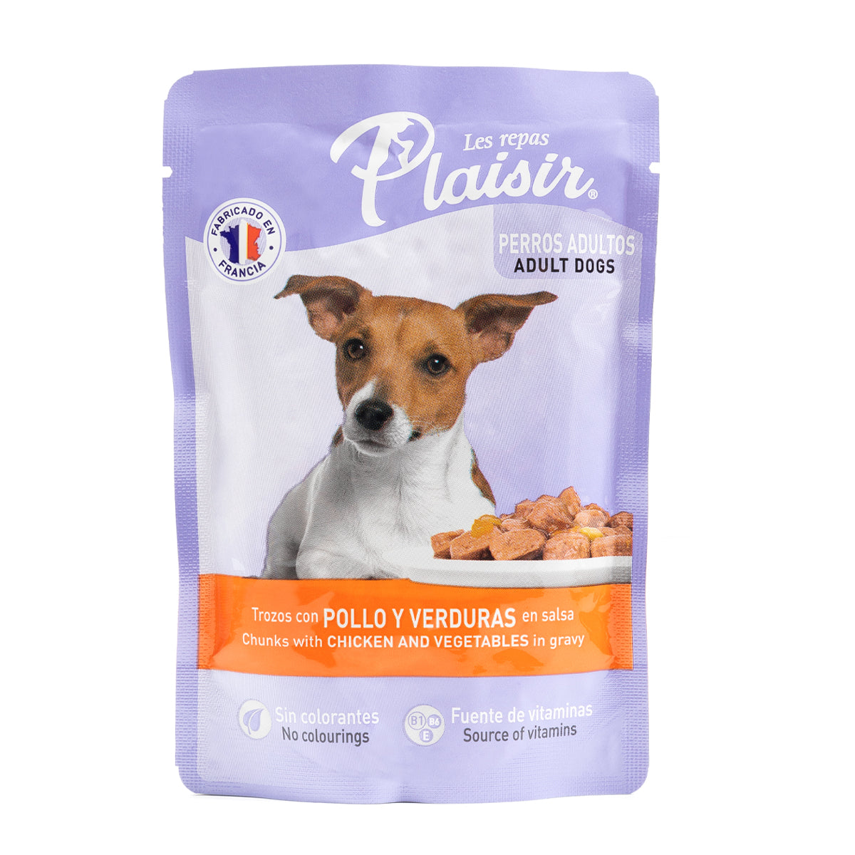 Pouch Trozos de Carne Pollo y Verduras en salsa - Perro